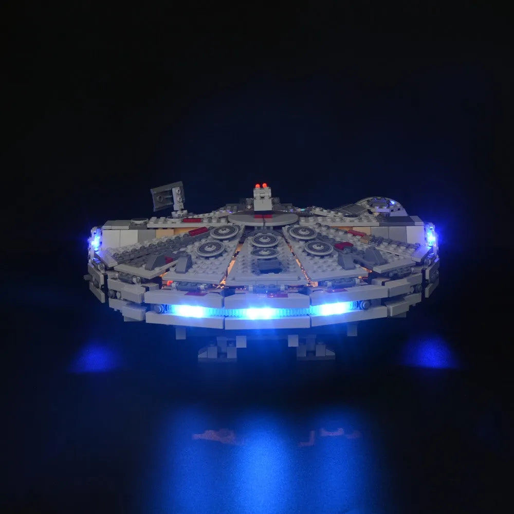 Lights Set LED Lights For Star Wars 75105 Millennium Falcon Construction Set Toys - 4
