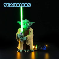 Thumbnail for Lights Set LED Lights For Star Wars 75255 The Yoda Construction Set Toys - 5