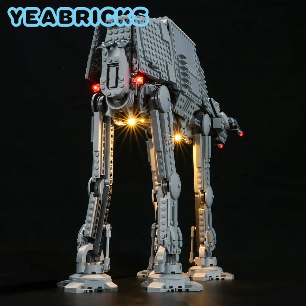 Lights Set LED Lights For Star Wars 75288 The AT-AT - 11