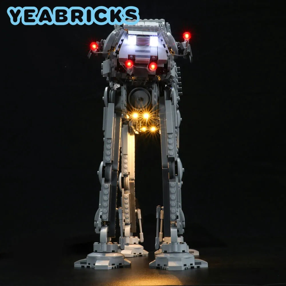 Lights Set LED Lights For Star Wars 75288 The AT-AT - 12