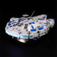 Thumbnail for Lights Set LED Lights Kit For 75212 Kessel Run Millennium Falcon - 8