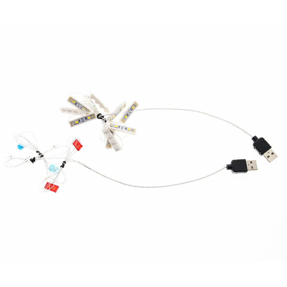 Lights Set LED Lights Kit For 75212 Kessel Run Millennium Falcon - 9