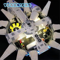 Thumbnail for Lights Set LED Lights Kit For 75212 Kessel Run Millennium Falcon - 5