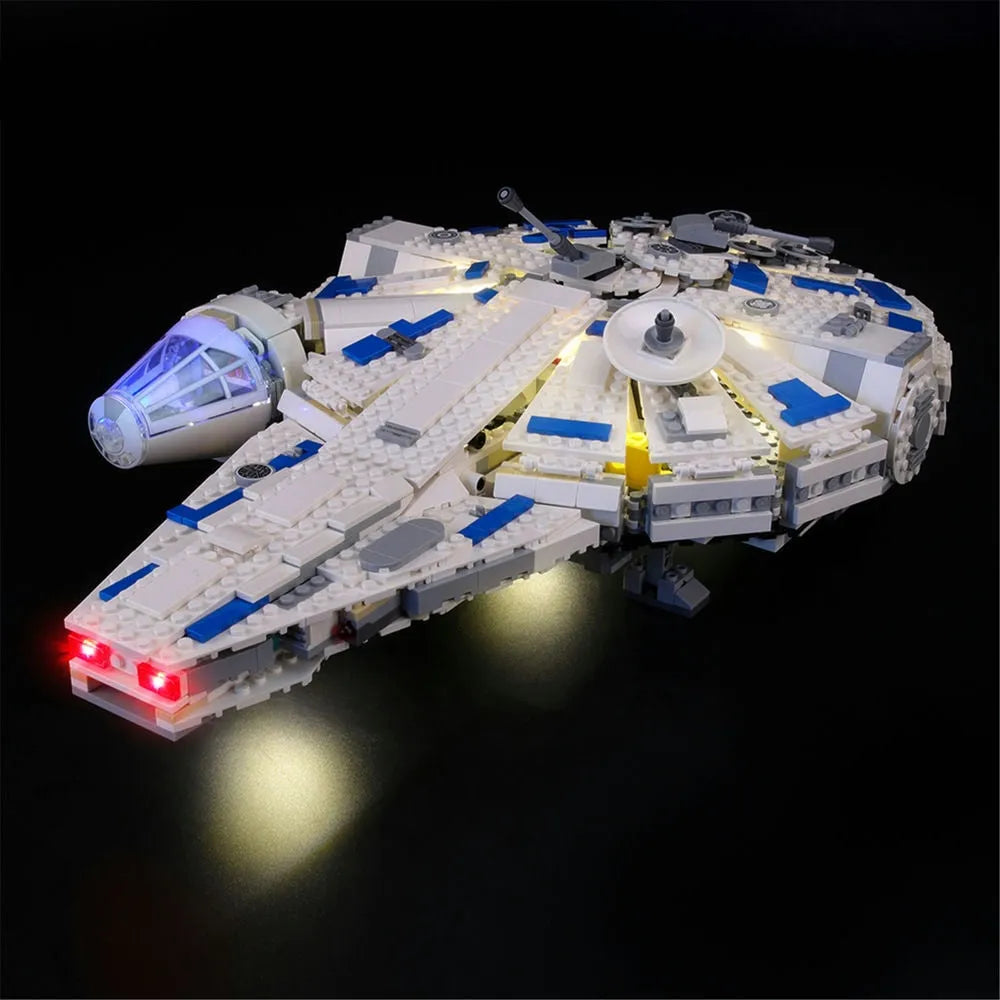Lights Set LED Lights Kit For 75212 Kessel Run Millennium Falcon - 1