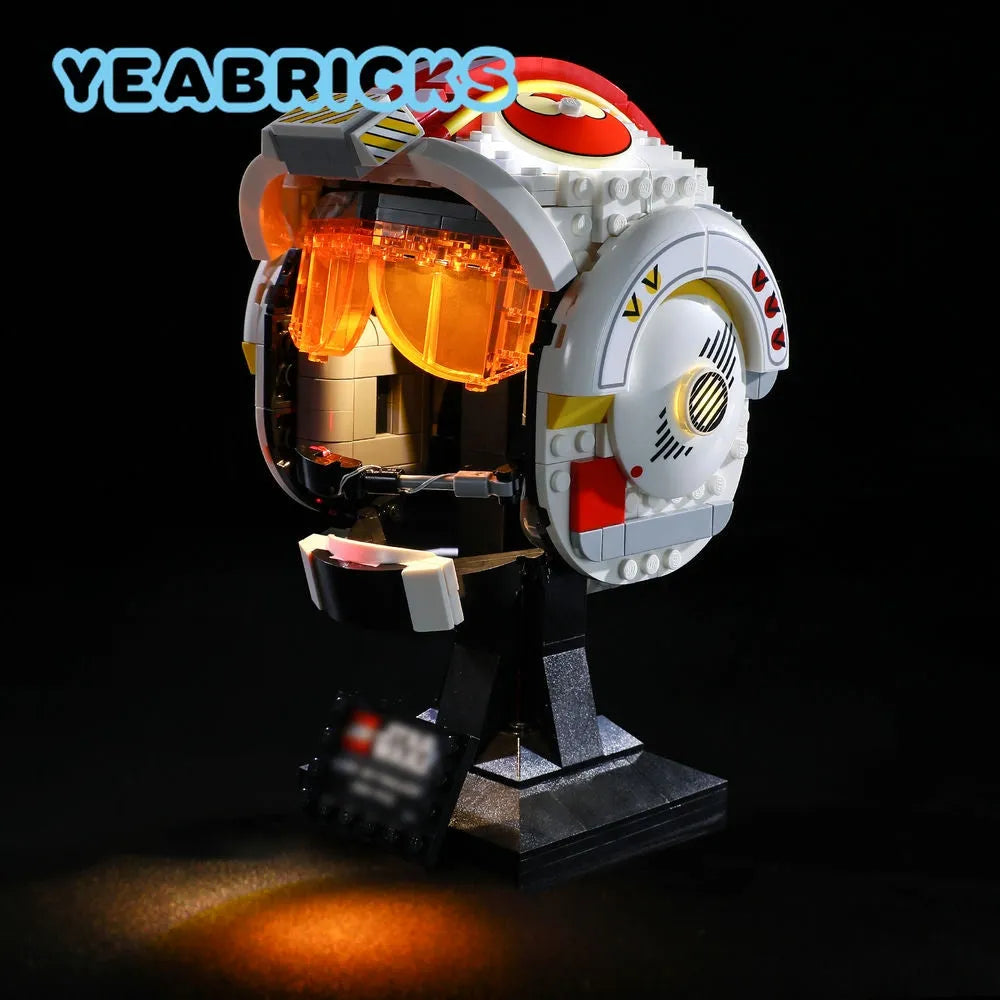 Lights Set LED Lights Kit For 75327 The Red Five Helmet Construction Set Toys - 8