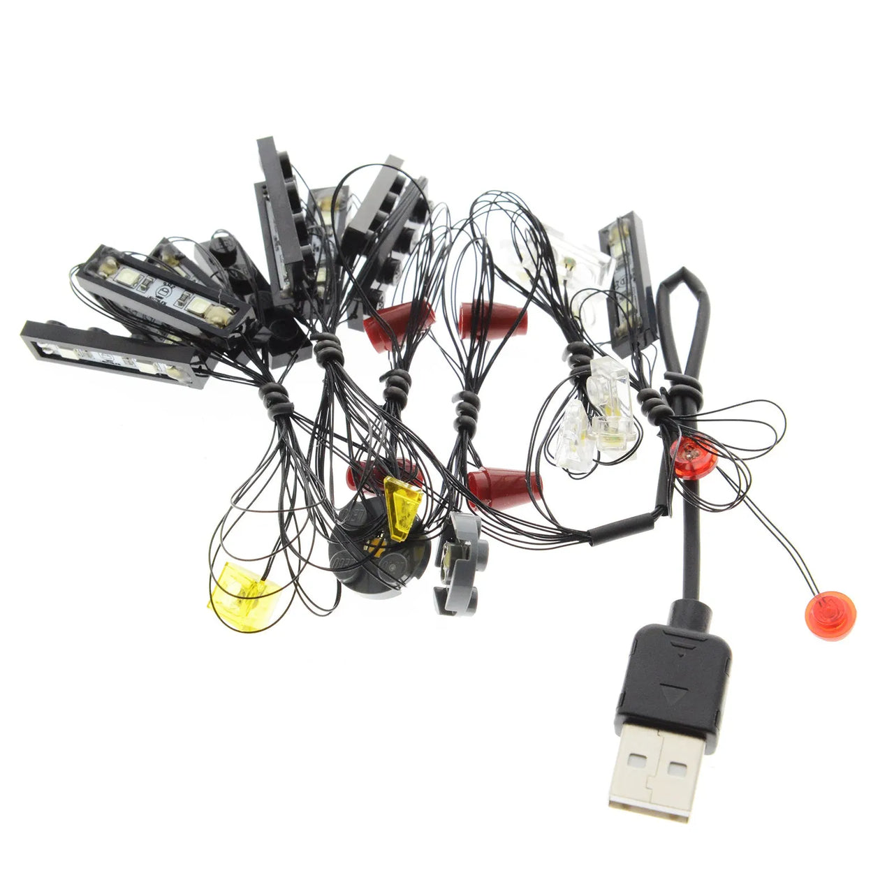 Lights Set LED Lights Kit For 76161 The 1989 Batwing Construction Set Toys - 7