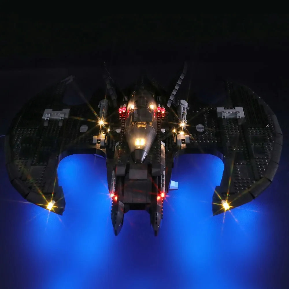 Batwing Optics Led LED Lights Kit for 76161 The 1989 Batwing Building Blocks