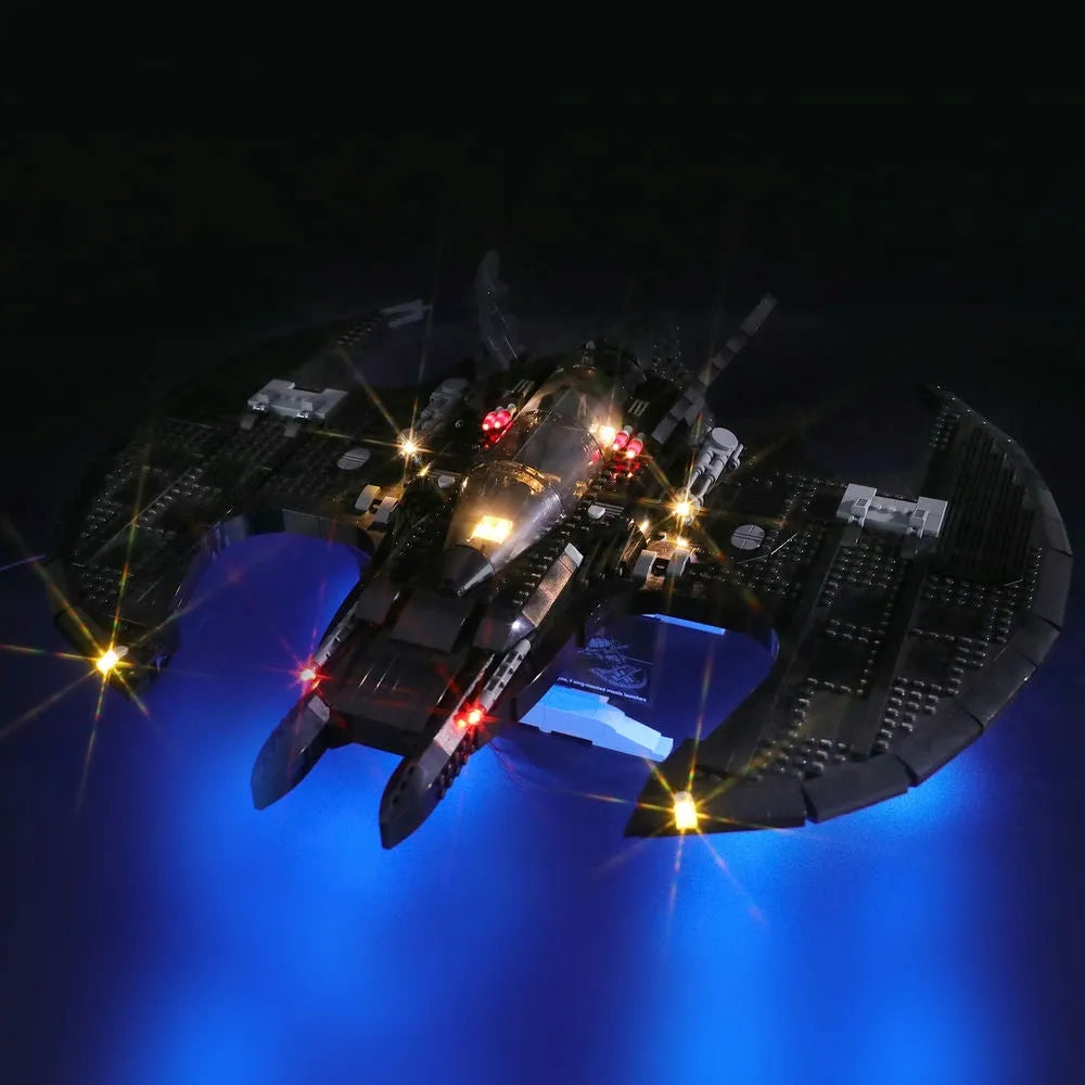 Batwing Optics Led LED Lights Kit for 76161 The 1989 Batwing Building Blocks