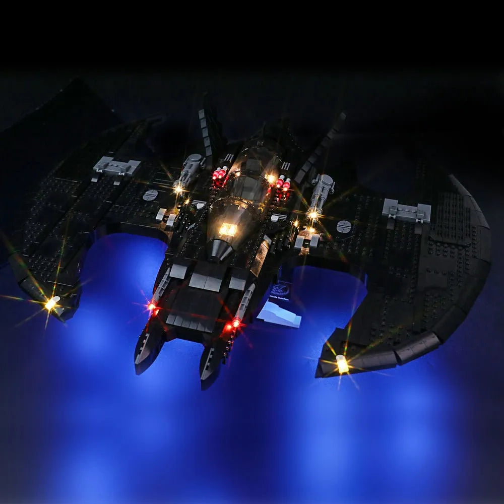 Batwing Optics Led LED Lights Kit for 76161 The 1989 Batwing Building Blocks