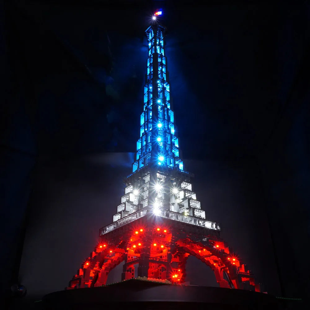 Lights Set LED Lights Set For 10181 The Eiffel Tower Construction Set Toys - 1