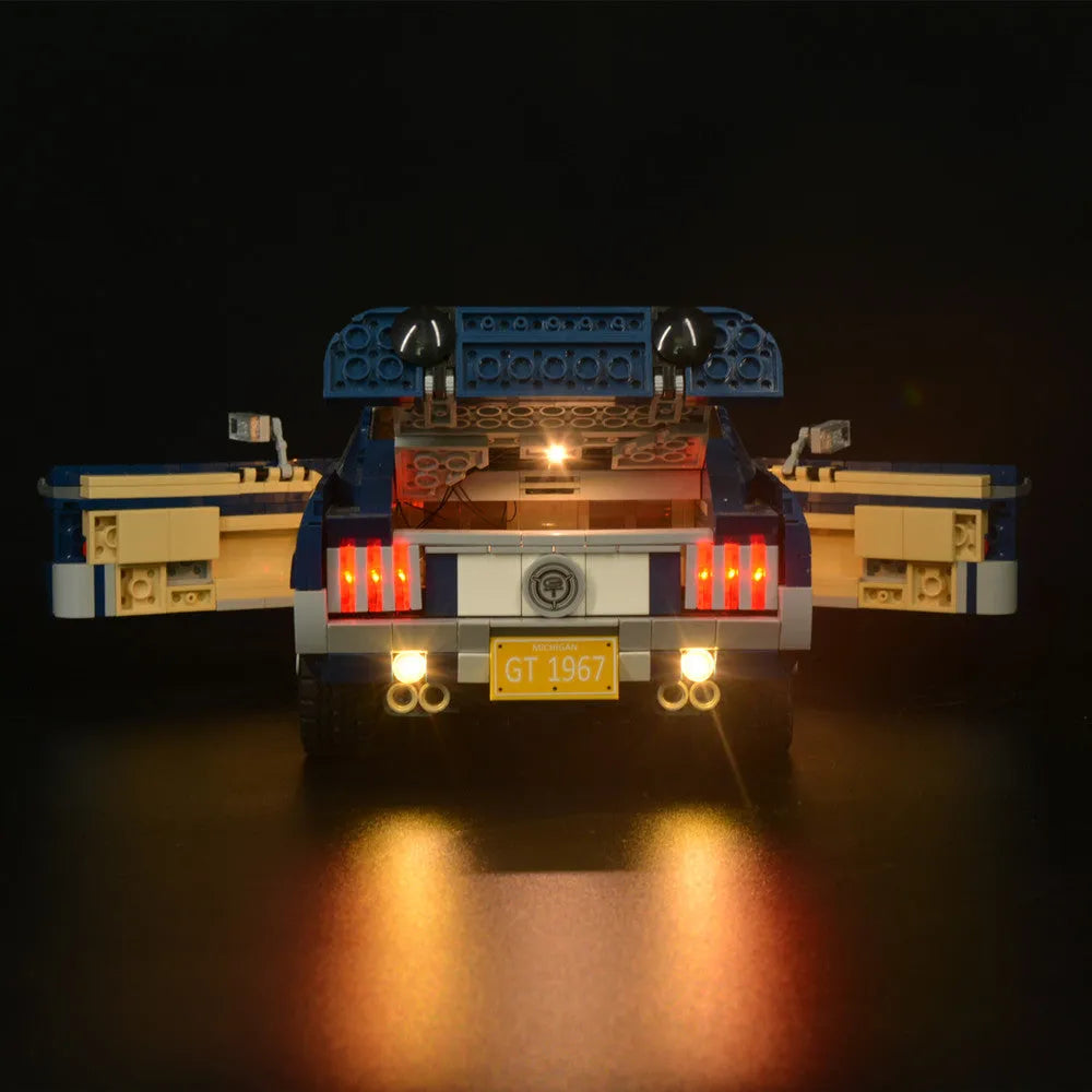 Illuminate-your-Bricks - LED-Beleuchtungs-Set für LEGO® Ford Mustang #10265