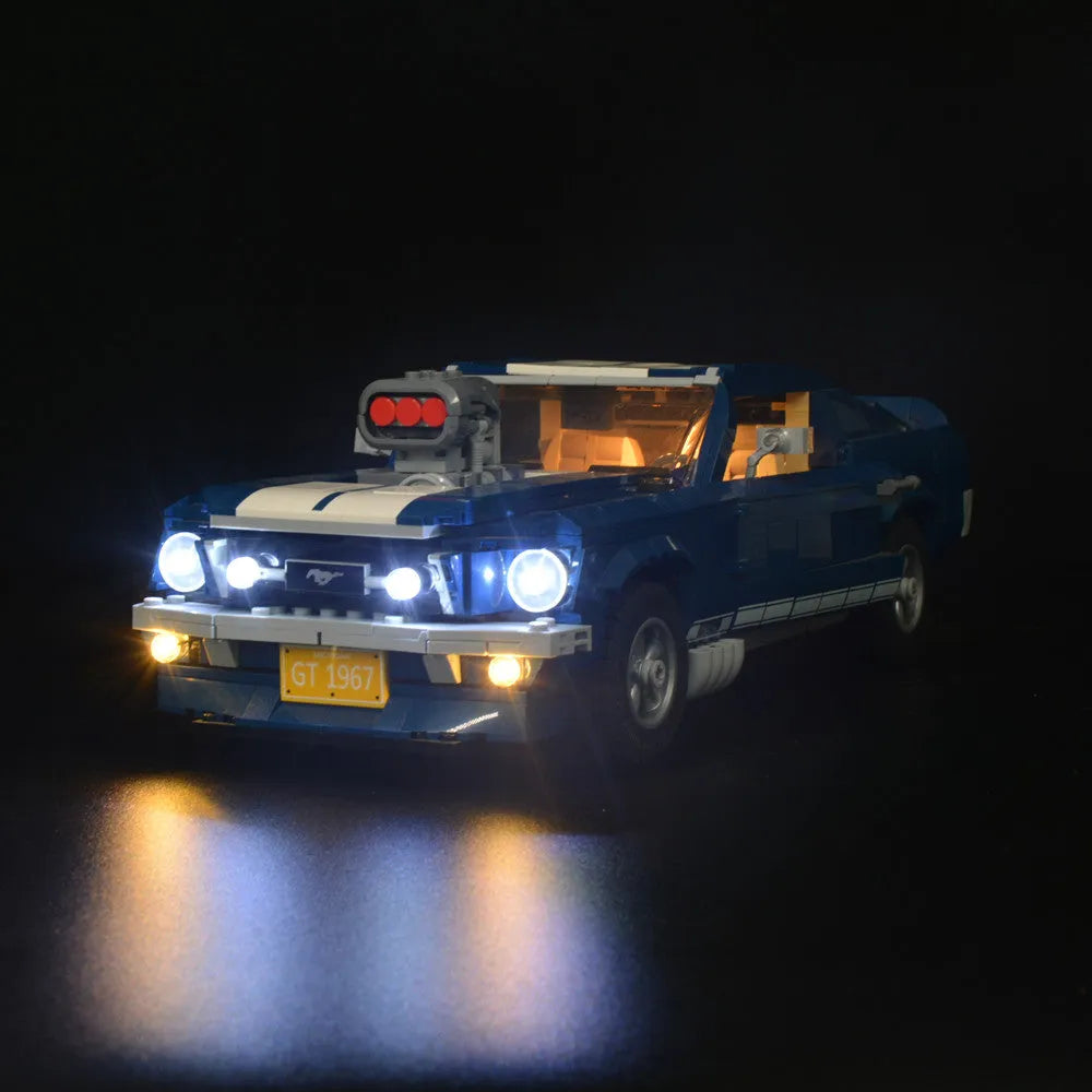 Lights Set LED For 10265 The Ford Mustang - 1