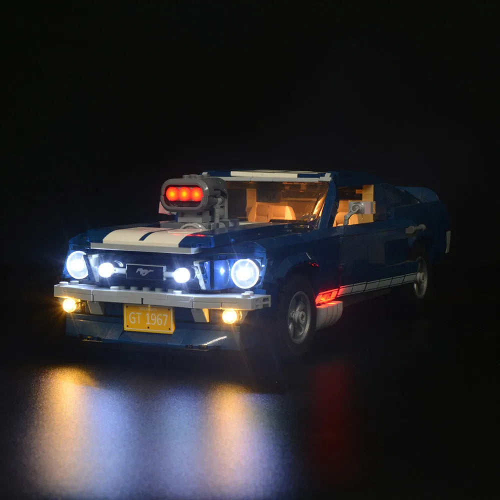Lights Set LED For 10265 The Ford Mustang - 5