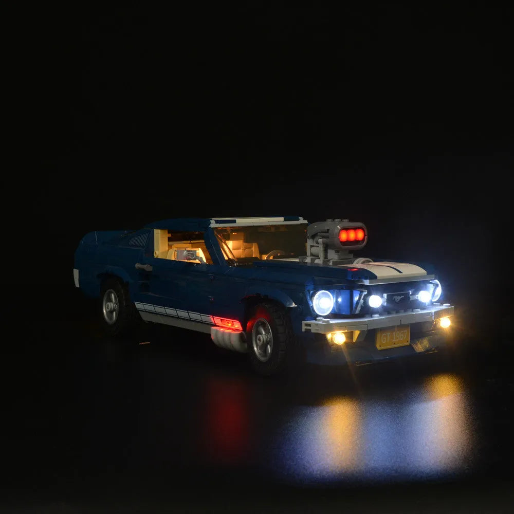 Lights Set LED For 10265 The Ford Mustang - 2