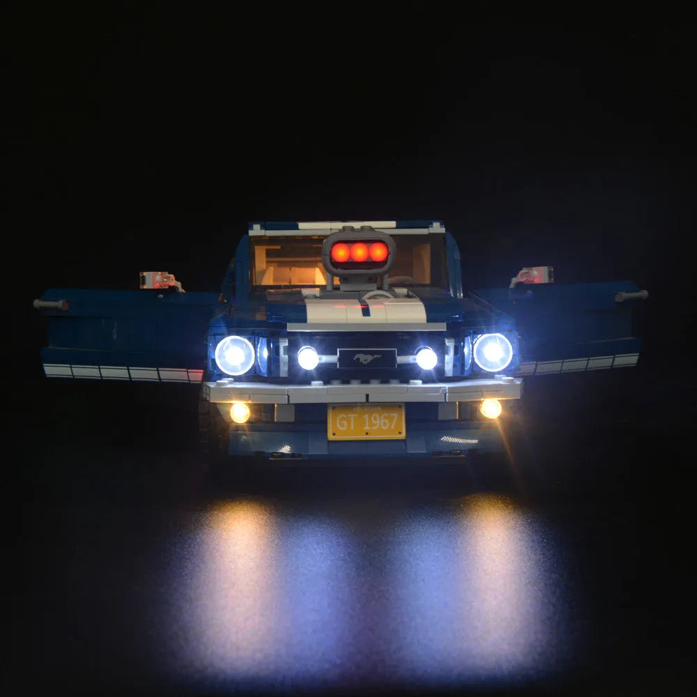 Lights Set LED For 10265 The Ford Mustang - 3