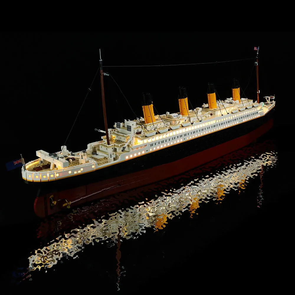 Lights Set LED Lights Set For Creator 10294 The Titanic - 4