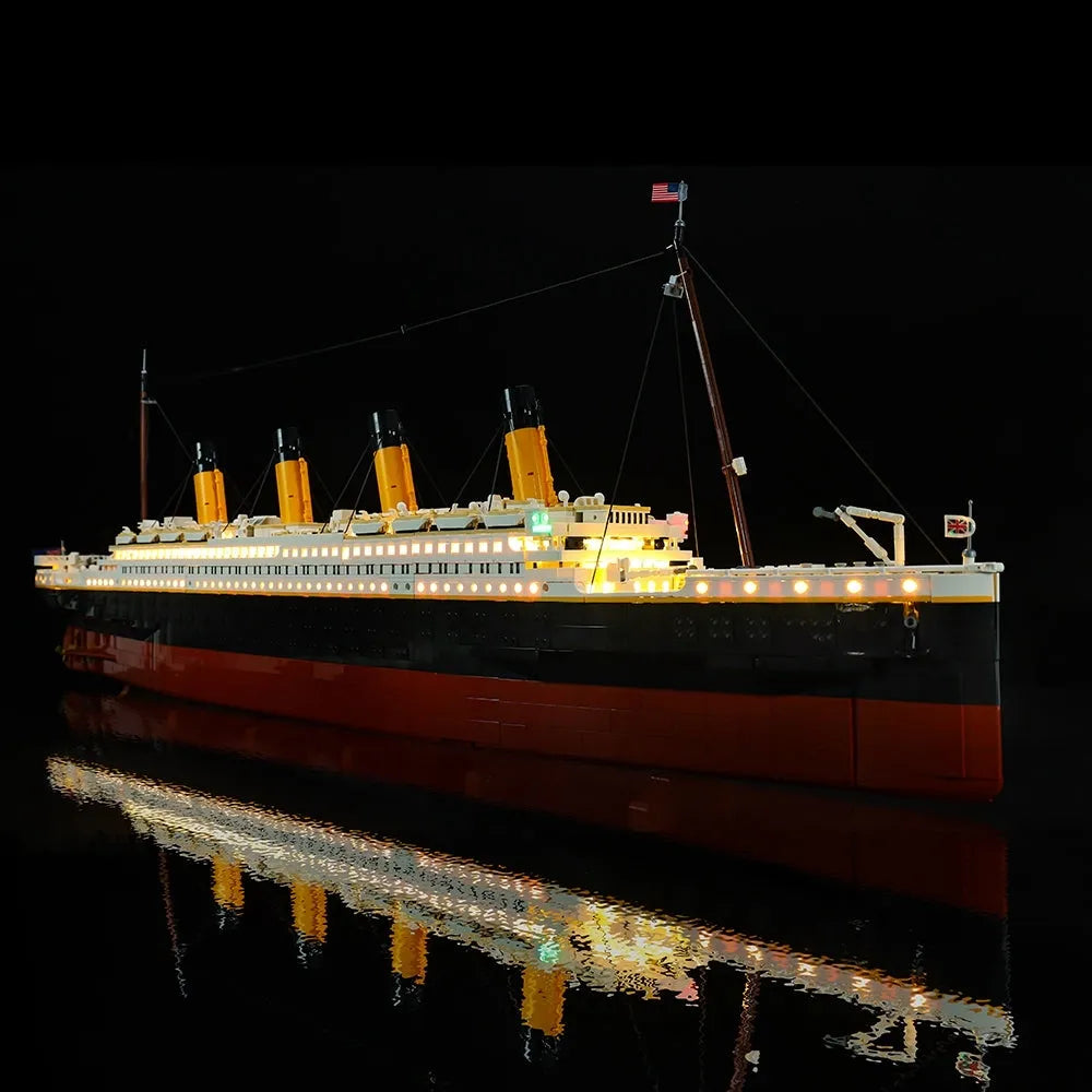 Lights Set LED Lights Set For Creator 10294 The Titanic - 2