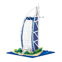 Thumbnail for Building Blocks Architecture MOC Expert De La Tour Hotel Bricks Toy - 1