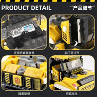 Thumbnail for Building Blocks City Mini Road Roller Truck Technic Bricks Kids Toys Construction Set Toys - 10