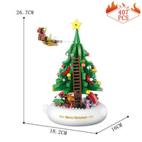 Thumbnail for Building Blocks Creative MOC Ideas Light Christmas Tree Music Box Bricks Toys Construction Set Toys - 6