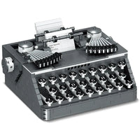 Thumbnail for Building Blocks Creative MOC Retro Typewriter MINI Bricks Toys 00940 - 6