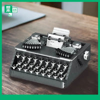 Thumbnail for Building Blocks Creative MOC Retro Typewriter MINI Bricks Toys 00940 - 10