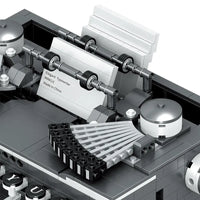 Thumbnail for Building Blocks Creative MOC Retro Typewriter MINI Bricks Toys 00940 - 9