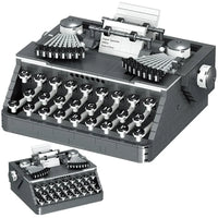 Thumbnail for Building Blocks Creative MOC Retro Typewriter MINI Bricks Toys 00940 - 1