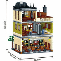 Thumbnail for Building Blocks Creator Expert MOC City Chinese Restaurant Bricks Toys - 6