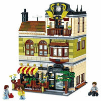 Thumbnail for Building Blocks Creator Expert MOC City Chinese Restaurant Bricks Toys - 1
