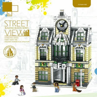 Thumbnail for Building Blocks Creator Expert MOC City European Mall Bricks Toys - 2