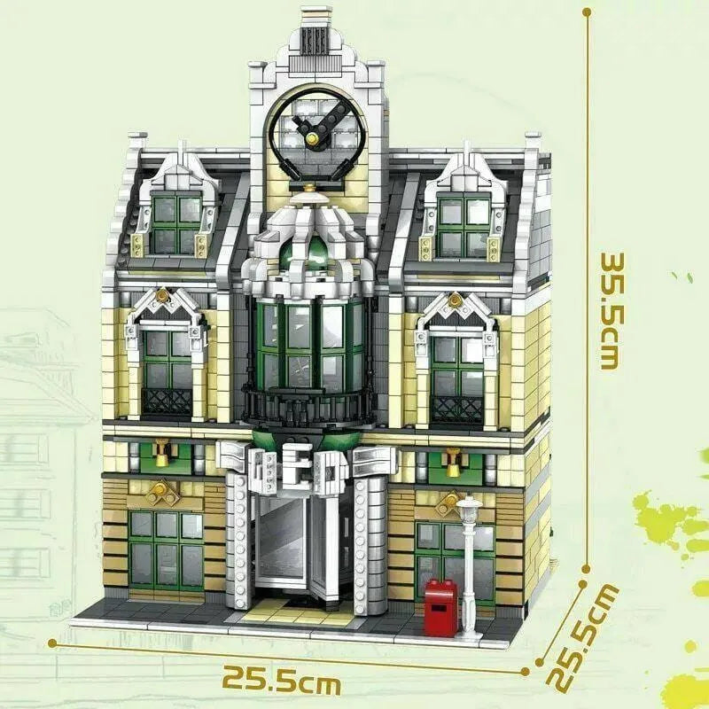 Building Blocks Creator Expert MOC City European Mall Bricks Toys - 6