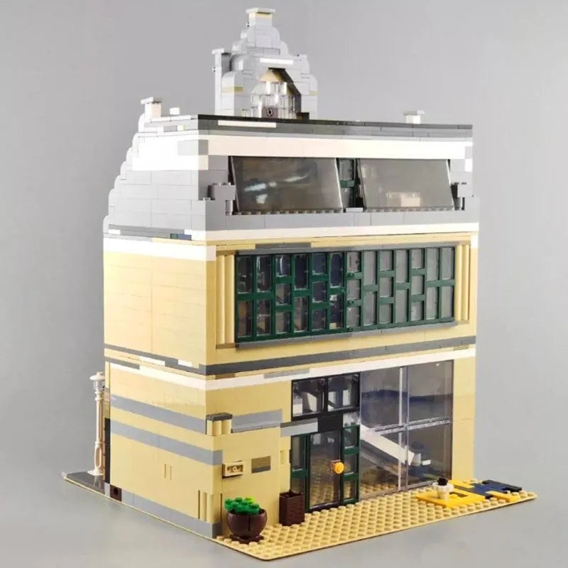 Building Blocks Creator Expert MOC City European Mall Bricks Toys Construction Set Toys - 8
