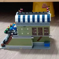 Thumbnail for Building Blocks Creator Expert MOC City Romantic Restaurant Bricks Toys Construction Set Toys - 11