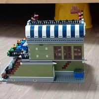 Thumbnail for Building Blocks Creator Expert MOC City Romantic Restaurant Bricks Toys - 11