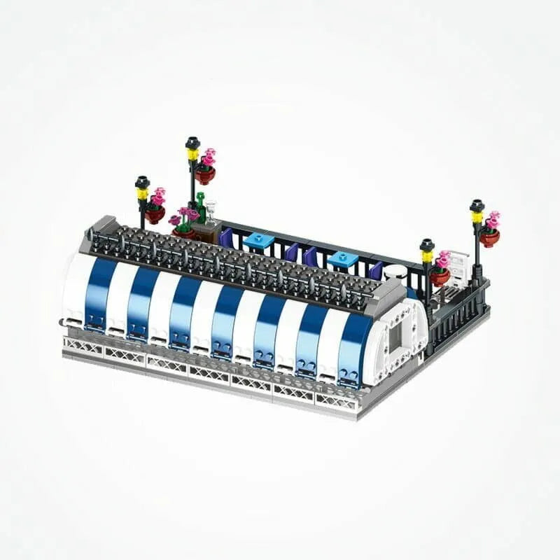 Building Blocks Creator Expert MOC City Romantic Restaurant Bricks Toys Construction Set Toys - 8