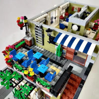 Thumbnail for Building Blocks Creator Expert MOC City Romantic Restaurant Bricks Toys Construction Set Toys - 15