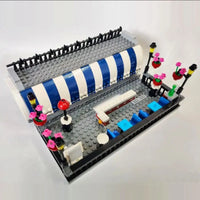Thumbnail for Building Blocks Creator Expert MOC City Romantic Restaurant Bricks Toys Construction Set Toys - 17