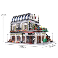 Thumbnail for Building Blocks Creator Expert MOC City Romantic Restaurant Bricks Toys - 1