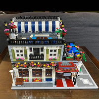 Thumbnail for Building Blocks Creator Expert MOC City Romantic Restaurant Bricks Toys Construction Set Toys - 13