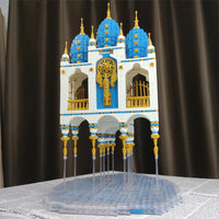 Thumbnail for Building Blocks Creator Expert MOC Sky Castle with LED Bricks Toys Construction Set Toys - 5