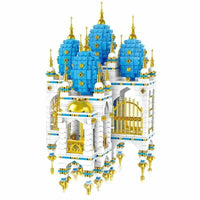 Thumbnail for Building Blocks Creator Expert MOC Sky Castle with LED Bricks Toys - 1