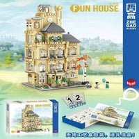 Thumbnail for Building Blocks Creator Experts MOC Fun House MINI Bricks Toys 01006 - 3