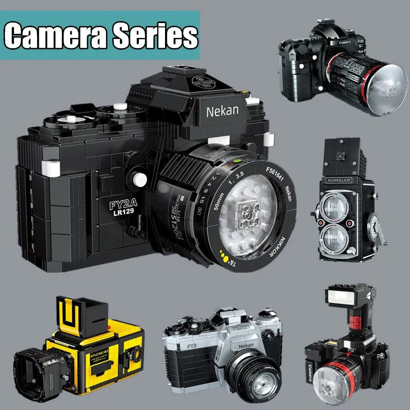 Building Blocks Creator MOC Idea Digital Camera MINI Bricks Toy 00844 - 3