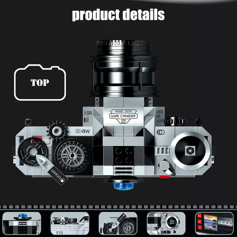 Building Blocks Creator MOC Idea Digital Camera MINI Bricks Toy 00846 Construction Set Toys - 6