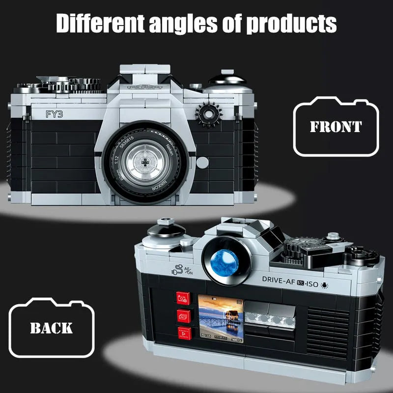 Building Blocks Creator MOC Idea Digital Camera MINI Bricks Toy 00846 Construction Set Toys - 7