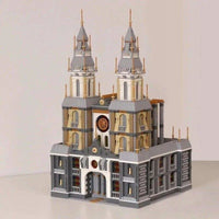 Thumbnail for Building Blocks Expert MOC Beijing New City Church MINI Bricks Toys - 6