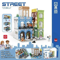Thumbnail for Building Blocks Experts MOC City Hotel MINI Modular Bricks Toys Construction Set Toys - 2