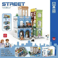 Thumbnail for Building Blocks Experts MOC City Hotel MINI Modular Bricks Toys - 2