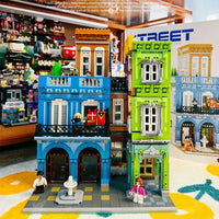 Thumbnail for Building Blocks Experts MOC City Hotel MINI Modular Bricks Toys Construction Set Toys - 8